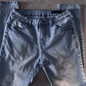 Sky Blue Slim Fit Jeans Size:30